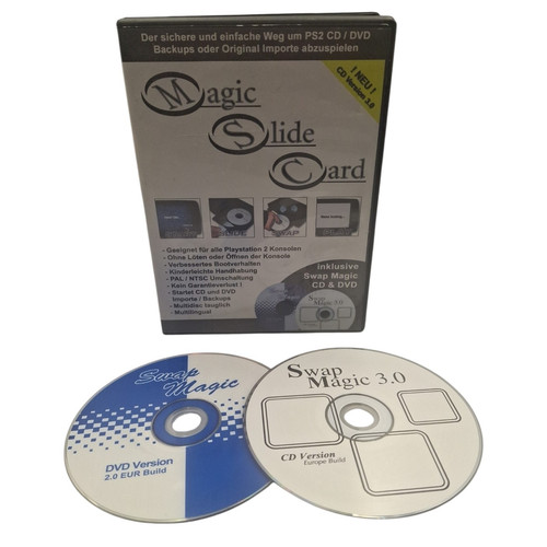 Swap magic ps2 cd dvd - 3.0,